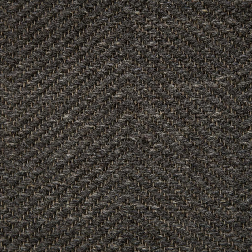 Herringbone Anthracite Vertical - Shop Vandra Rugs